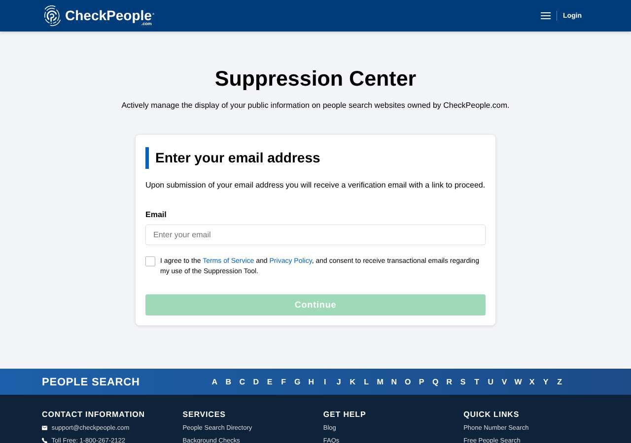 CheckPeople opt-out page as loaded on October 5, 2026
